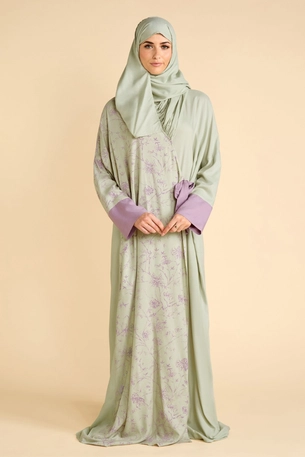 Side Tie Prayer Dress with Matching Veil product image