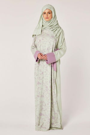 Side Tie Prayer Dress with Matching Veil product image