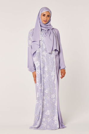 Side Tie Prayer Dress with Matching Veil product image