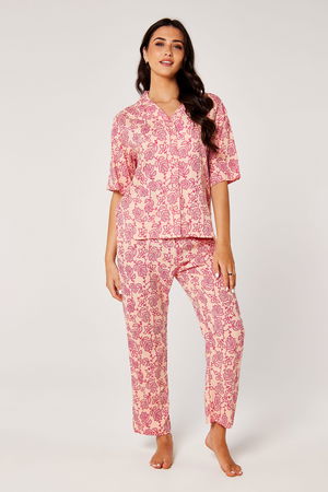 Flower Printed Pajama Set product image