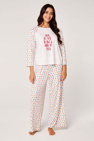 Printed Pajama Set with Gummies product image