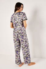 Flower Printed Colorful Pyjama Set product image 4