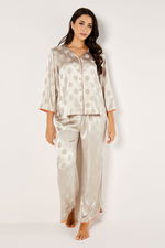 Satin Jacquard Pyjama Set product image 1