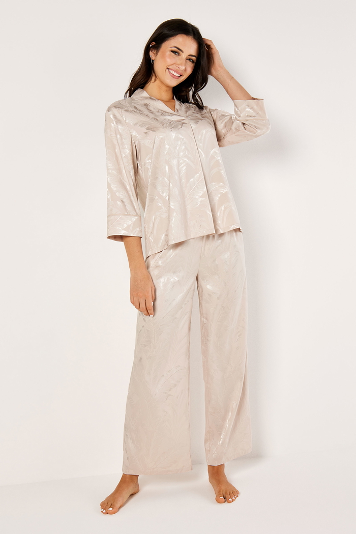 Satin Jacquard Pyjama Set product image 1