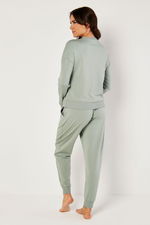 Loose Fit Cozy Lounge Set with Long Sleeves product image 5