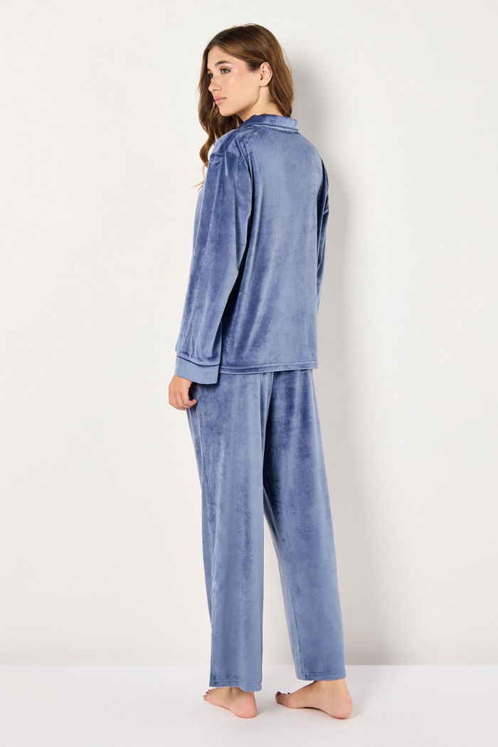 Fleece Pyjama Set with a Classic Cut product image 4