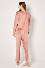 Soft Velour Pyjama Set with Foil product image 3