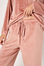 Soft Velour Pyjama Set with Foil product image 4