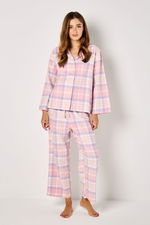 Flannel Pyjama Set with Check Print product image 2