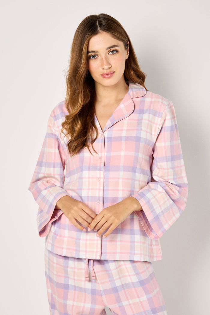 Flannel Pyjama Set with Check Print product image 5