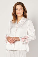 Pyjama Set Embellished with Ribbons on the Sleeves product image 1