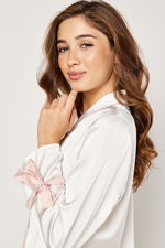 Pyjama Set Embellished with Ribbons on the Sleeves product image 5