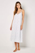 Midi Printed Slip with Lace product image 1