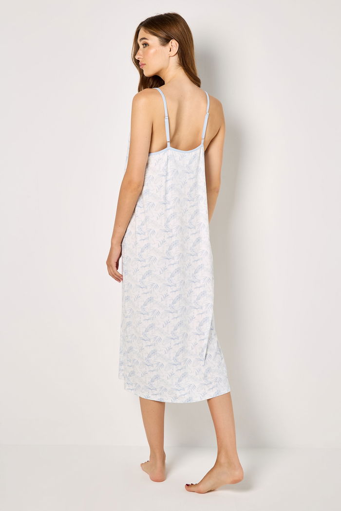 Midi Printed Slip with Lace product image 2