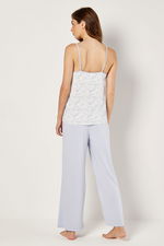 Long Cami Set Embellised with Lace product image 3