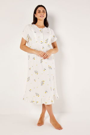 Printed Midi Night Gown product image