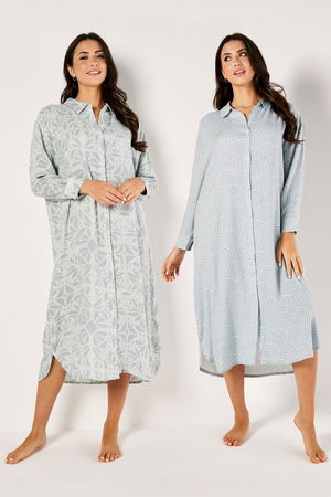 Pack of 2 Buttoned Gowns product image