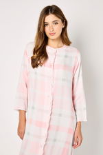 Set of 2 Buttoned Night Gowns with Long Sleeves product image 4