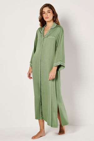 Buttoned Maxi Lounging Dress product image