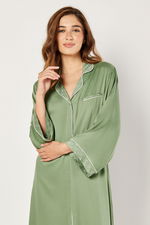 Buttoned Maxi Lounging Dress product image 3