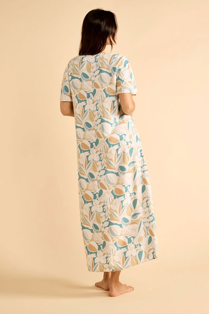 Cream Printed Dress product image 4