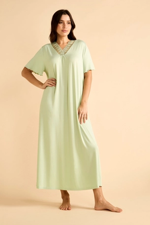 Night Gown Embellished with Lace product image