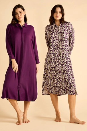 2 Piece Night Gown Set product image