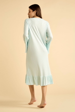 Midi Night Gown with Wide Sleeves product image 4