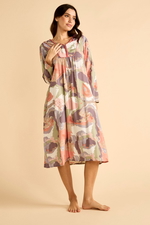 Printed Night Gown with Cute Collar product image 1