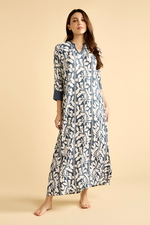 Wide-Cut Printed Night Gown product image 2