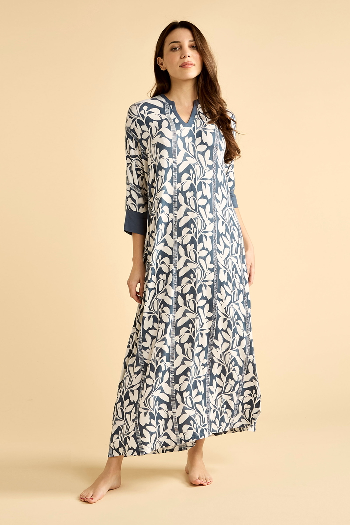 Wide-Cut Printed Night Gown product image 2