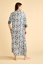 Wide-Cut Printed Night Gown product image 5