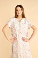 Night Gown with Square Piping Design product image 2