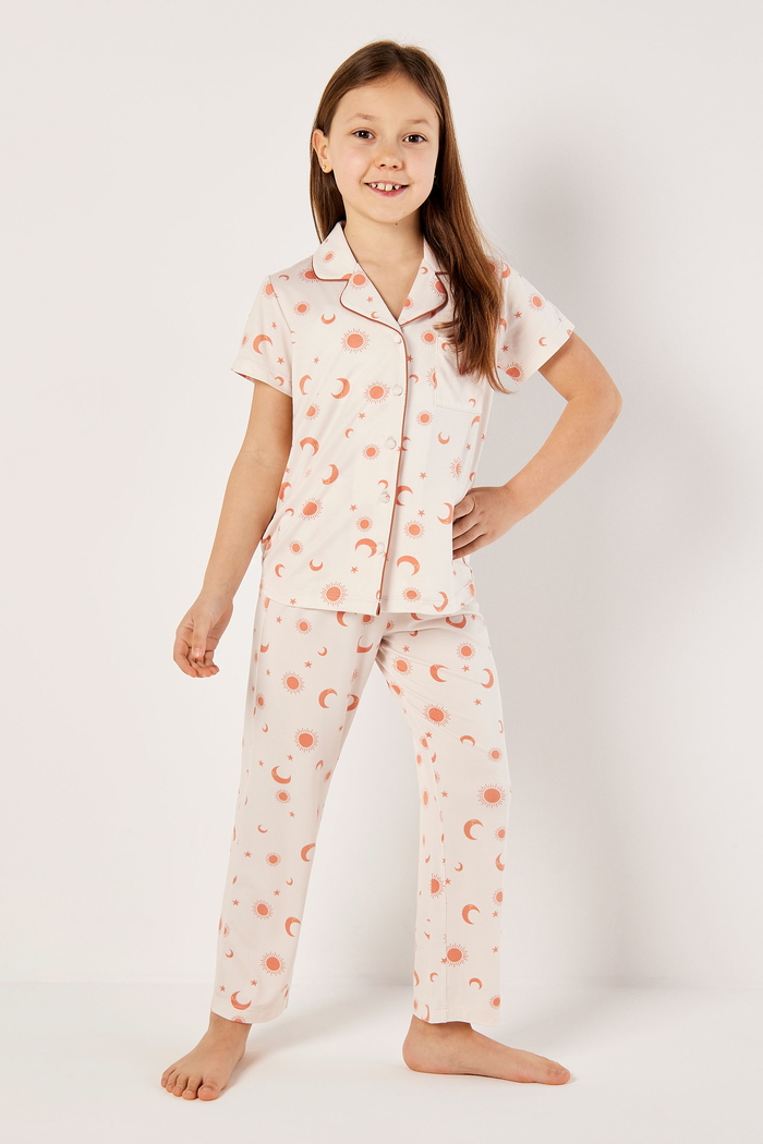 Mommy and Me Printed Pyjama Set for Girls product image 1