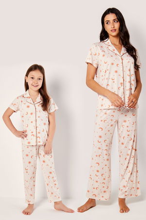 Mommy and Me Printed Pyjama Set for Girls product image