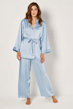 Satin Robe with Fleece Lining product image 1