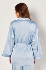 Satin Robe with Fleece Lining product image 3