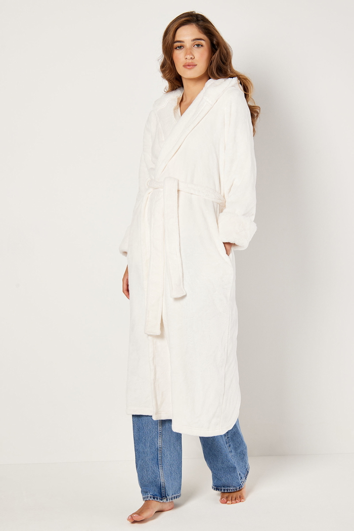 Fluffy Winter Robe with Hood product image 2