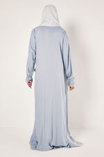 Side Open Prayer Dress with Arabic print product image 4