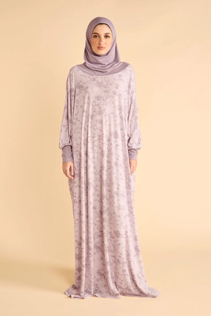 Purple Prayer Dress with Attached Veil product image