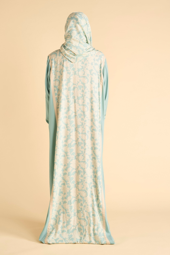 Printed Prayer Dress with Zipper product image 4