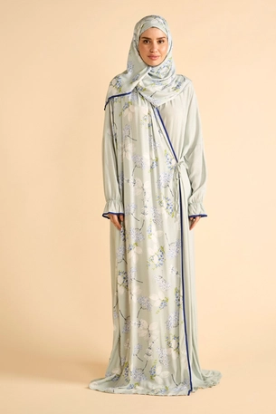 Side Open Printed Prayer Dress product image