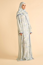 Side Open Printed Prayer Dress product image 3