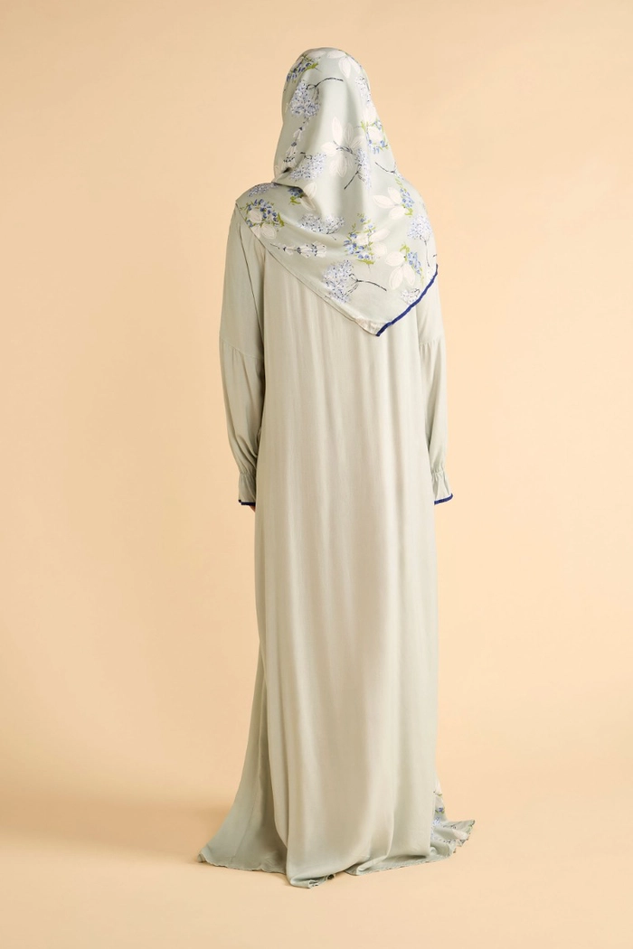 Side Open Printed Prayer Dress product image 4