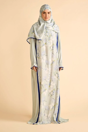 Printed Prayer Dress with Zipper product image