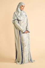 Printed Prayer Dress with Zipper product image 3