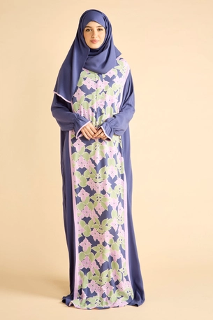 Printed Prayer Dress with Zipper product image