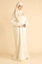 Prayer Dress with Zipper and Lace Details on Sleeves product image 2