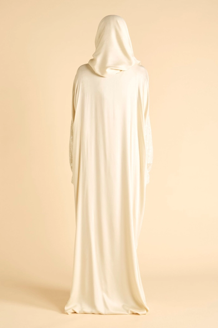 Prayer Dress with Zipper and Lace Details on Sleeves product image 4