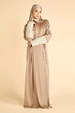 Side Open Prayer Dress with Smocking product image 1